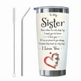 thumbnail image 4 of FLINT - 20Oz Stainless Steel Coffee Tumbler Vacuum Insulated Travel Mug Cup Lid Straw Us, 4 of 6