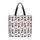 thumbnail image 1 of Disketp Pirate Theme Bolsa Tote de Lona para Mujer, Bolso de Hombro y Cruzado con Cierre de Cremallera, 1 of 7