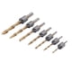 thumbnail image 3 of 20Pcs Gold Titanium Plating Countersink Chamfer Drill Bit Set Drill Tap Bit Hex Wrench Center Punch Kit, 3 of 5