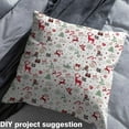 thumbnail image 2 of Homewish Kawaii Xmas Reindeer Fabric by the Yard 2 Yard,Cute Santa Claus Room Decor Fabric by the Yard, Chic Christmas Gifts Fabric for Sewing For Girls Teens,Super Cozy Room Decor, 2 of 6