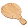thumbnail image 1 of Mobutofu Rabbit Shaped Platter Wood Material Food Presentation 1Pcs Home Users Graduation, 1 of 8