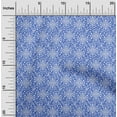 thumbnail image 2 of oneOone Cotton Flex Medium Blue Fabric Asian Ornamental Dress Material Fabric Print Fabric By The Yard 40 Inch Wide, 2 of 5