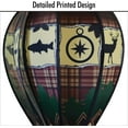 thumbnail image 2 of In the Breeze Rustic Lodge Hot Air Balloon - 10 Panel Spinning Balloon - Outdoor Hanging Decoration, 2 of 5