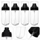thumbnail image 5 of 4 botellas de viaje de 60 ml, dispensador de cosméticos, botellas recargables en forma de U, 5 of 5