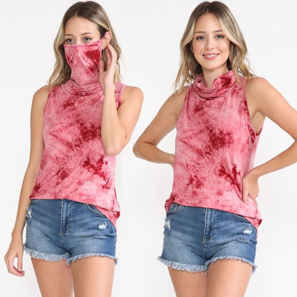 t shirt covering neck