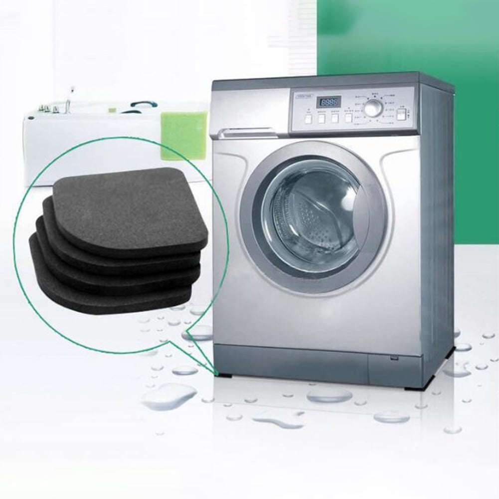Anti Vibration Mat,Rubber Feet Pad Used for Dryer Shock Absorber Dishwasher Gray Washing Machine Non-slip Fixed Anti-deviation Anti-slip Pad LSEEKA 4Pcs Washing Machine Feet Pads