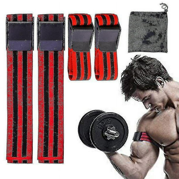 4pcs set Occlusion Training Bands Blood Flow Restriction Bands Bicep Muscle Training Straps Walmart