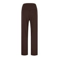 thumbnail image 5 of RUTAYY Women's Pants High Waist Yoga Bottoms Solid Color Ankle Length Stretchy Sports Cropped Tights Holiday Vibrant Trousers, 5 of 8