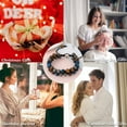 thumbnail image 5 of Pulsera de chakra con cuentas para hombres y mujeres, pulsera con cuentas de cristal de yoga curativo de doble capa Adepaton BST3014353, 5 of 5