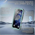 thumbnail image 4 of Waterproof Case For IPhone 16 Camera Button Suppor 12FT Military Shockproof IP68 Waterproof Full, 4 of 4