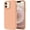 Cantaloupe, variant on for iPhone 12 Case/iPhone 12 Pro Case, Premium Silicone with [Soft Anti-Scratch Microfiber Lining] Shockproof Protective Phone Case for Men Women Girls 6.1", Lavender Grey