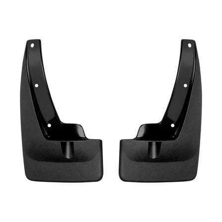 WeatherTech Custom No Drill Splash Guard MudFlaps compatible with 2017-2021 Kia Sportage, Rear Pair - Black