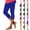 #02 Blue, variant on 2026 Women's Dressy Casual Capri Leggings – Trendy Lightweight Knee Length Summer Crop Pants, Red 3XL