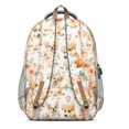 thumbnail image 3 of Corgi Dog and Flower Florals Backpack for School,Cute School Bag,Schoolbag with Adjustable Shoulder Straps & Padded Back,16.9 Inch, 3 of 5