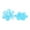Deep Sky Blue, 30pcs, variant on U8MO Colorful Transparent Acrylic Flower Bead Frosted Big Size Loose Bead Caps 33x8mm-Pink, 50pcs