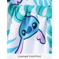thumbnail image 3 of Vestido Disney Stitch con estampado de palmeras verdes para niñas de 12 a 13 años, 3 of 5