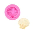 thumbnail image 4 of SDFGTstore Seashells Conchs Starfishes Baking Molds Marine Theme Cake Fondant Silicone Mold, 4 of 13