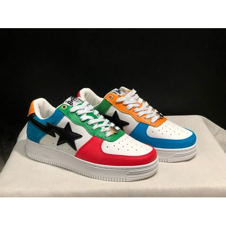 

Bape Shoes Sneakers For Men Shark Low-Top Skate Shoes Youth Couple Sneakers For Both Men And Women