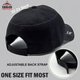 thumbnail image 2 of Q&Q ESSENTIALS (M/L/XL) 2 Pack - Black Solid Plain Baseball Cap & Mesh Trucker Hat Blank Basic Hats for Men Women, 2 of 9