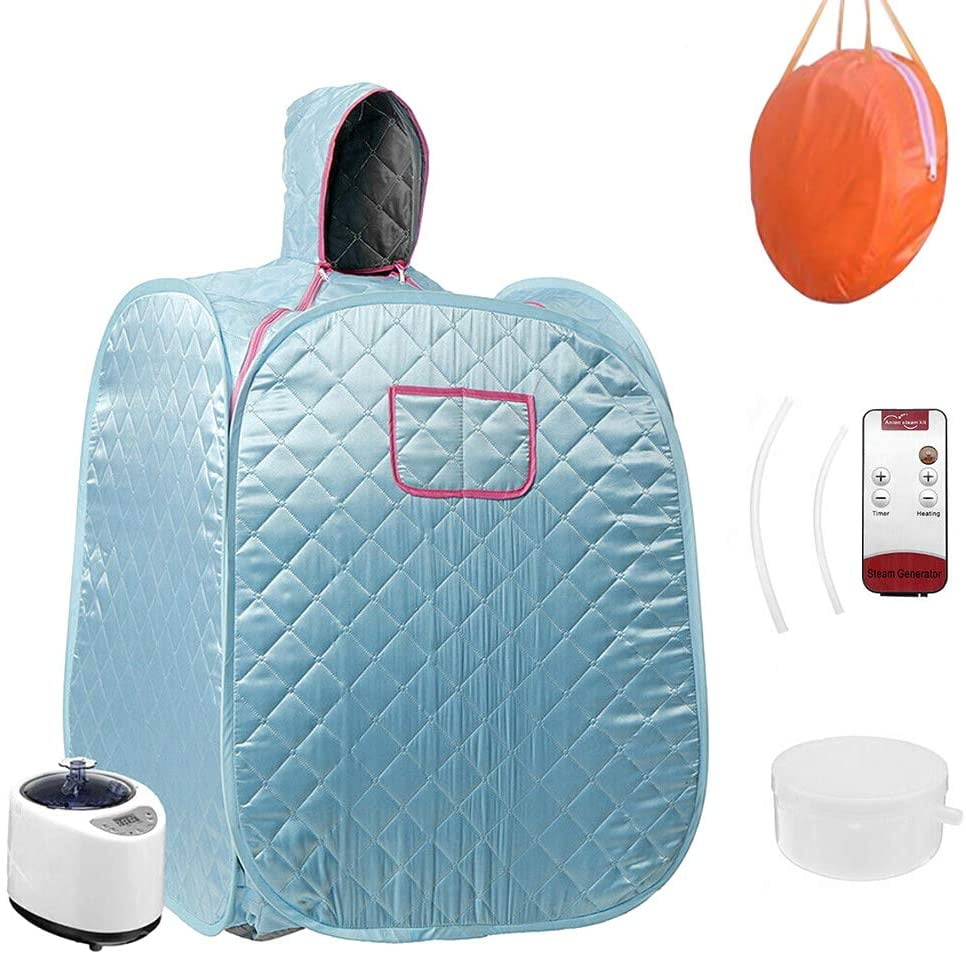 Portable Steam Home Sauna Foldable Steam Sauna Upgrade 2L Steamer, with
