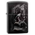 thumbnail image 3 of 49141 Zippo Skull Mountain Design Black Ice Windproof Pocket Lighter, 3 of 15