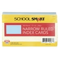 thumbnail image 1 of AMERICAN PAPER CONVERTERS INC 88715 School Smart 90# Ruled Index Card, 3 x 5 Inches, Blue, Pack of 100, 1 of 2