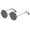 Gray, variant on Retro Round Sunglasses for Men Women Vintage Metal Circle Sunglasses UV Protection Hippie Style Round Frame Eyewear Classic Lennon Inspired Fashion Shades for Travel Driving Outdoor Black