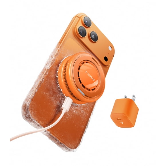 Cargador inalámbrico TORRAS PolarCircle Qi2.2 25W para iPhone 17/16