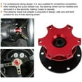 thumbnail image 3 of YIUIY Car Steering Wheel Quick Release Hub Racing Adapter Snap Off Boss Kit Universal, 3 of 12