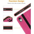 thumbnail image 7 of DTTO iPad Air 5th/4th Case, Premium Leather Business Folio Stand Cover with Built-in Apple Pencil Holder - Auto Wake/Sleep and Multiple Viewing Angles for iPad 10.9 Inch 2020/2022, Rose Red, 7 of 7