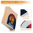 thumbnail image 5 of Yayeee Napkin Holder for Table Kitchen Paper Tissue Organization, Blue Dog Artist, 5 of 8