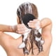 thumbnail image 2 of BRIGHTFUFU 12pcs Masaje de dedos Peine Cepillos de cabello portátiles Cepillos de champú Bolsillo Peine de cuero cabelludo Cepillo masajeador (Negro), 2 of 7