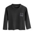thumbnail image 4 of Bnwani Long Sleeve Toddler Shirts Boys Crew Neck Warm Solid Tops 24 Months, 4 of 9