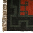 thumbnail image 4 of Kilim Wool Jute Rug – Handwoven Southwestern Area Rug with Tribal Geometric Pattern & Fringe 7 X 10   FEET, 4 of 7