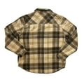 thumbnail image 2 of WP Weatherproof Men's Button Down Sherpa Lined Work Shirt Jacket (Latte, L), 2 of 2