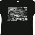 thumbnail image 4 of Inktastic Colorado Word Salad- State Outline Boys or Girls Toddler T-Shirt, 4 of 5