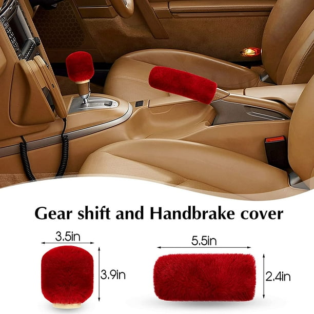 Fuzzy gear shift cover deals