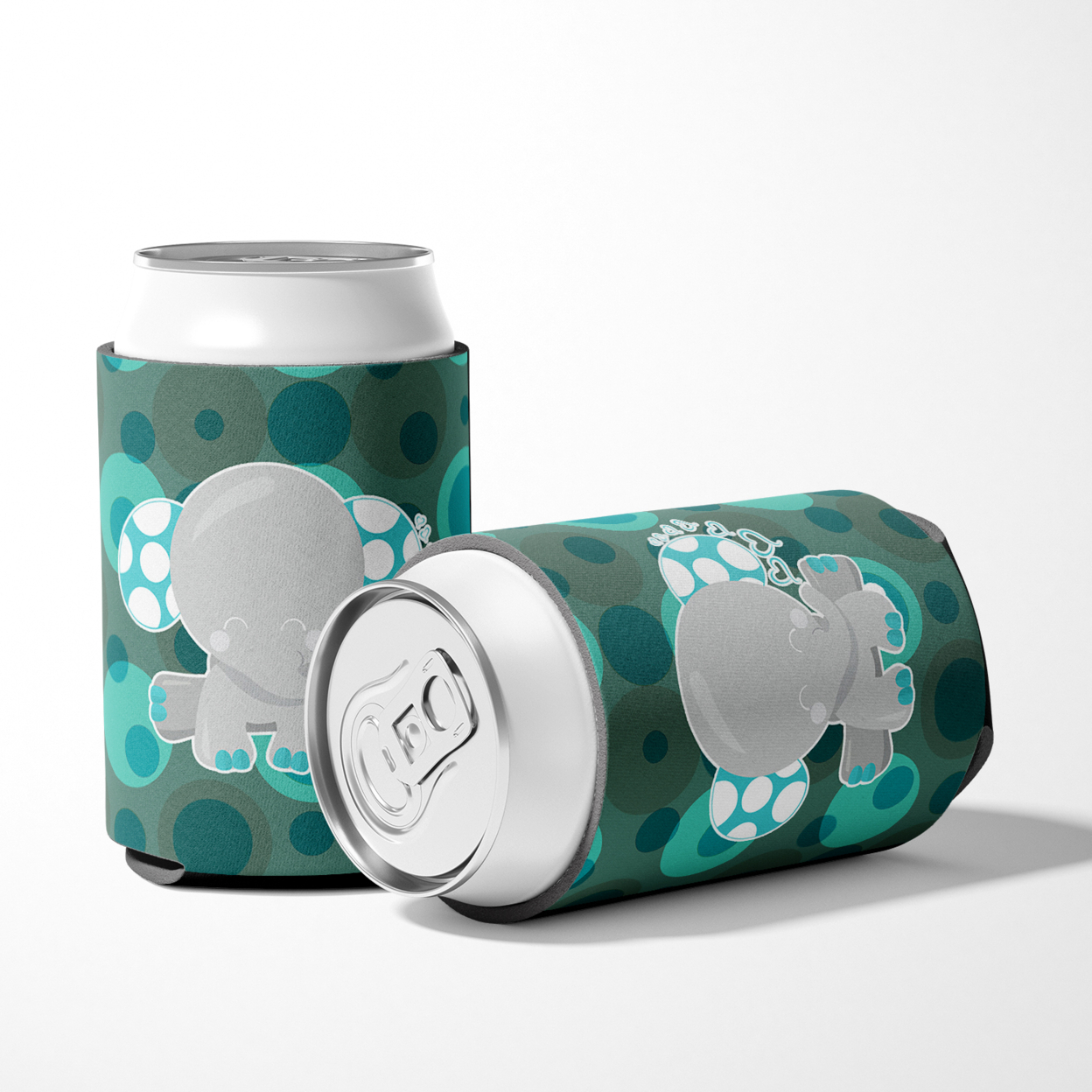 Polkadot Naptime Elephant Can or Bottle Hugger