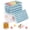 Blue, variant on 3 Pack Ice Trays for Freezer, 99 PCS Ice Cube Tray with Lid and Bin, Round Ice Cube Mold, Circle Ice Maker for Chilling Drinks (0.8 inch, Pink)
