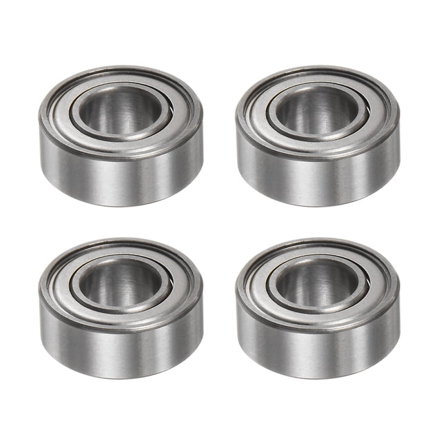 Unique Bargains 686ZZ Roulements à Billes 6mmx13mmx5mm Acier Chromé ABEC5 à Double Écran Lot de 4