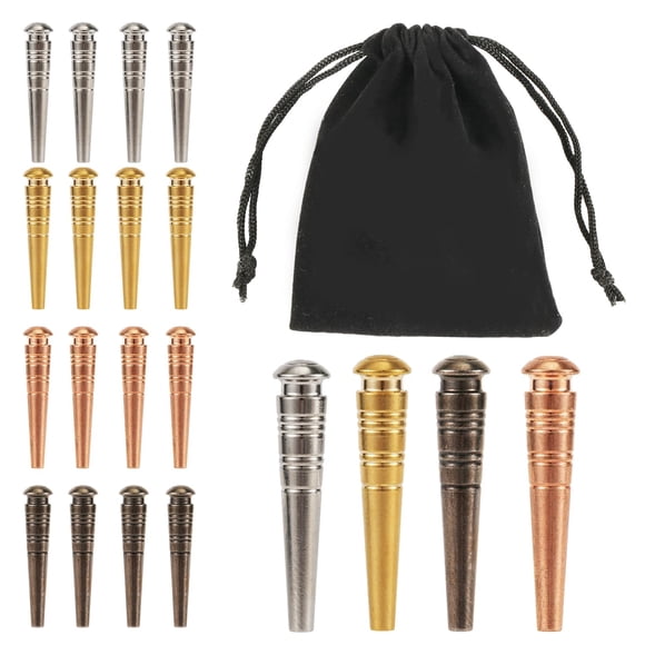 Cribbage Pegs NQEUEPN Metal Fit 1/8 agujeros con bolsa de almacenamiento