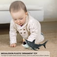 thumbnail image 4 of CNKOO Large Shark Toys High Simulation Megalodon Toy Sensory Development Shark Bath Toy for Kids Ages 3+, 4 of 8