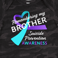 thumbnail image 4 of Inktastic Remembering my Brother- suicide prevention awareness Boys or Girls Baby Bodysuit, 4 of 5
