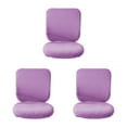 thumbnail image 1 of Guardoinrt Soft and Breathable Swivel Chair Cover Seating Experience Purple Backrest + Cushion Cover 3Set, 1 of 6