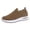 Brown, variant on Women's Orthopedic Walking Shoes 2026 Arch Support Antiskid Slip on Running Shoes Breathable Mesh Knit Sneakers Black Size 9
