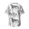 thumbnail image 7 of Kdxio Men's Hawaiian Shirt for Men Short Sleeve Shirt German Shepherd Dog Summer Casual Holiday Beach Button Down T-Shirts, 7 of 7