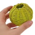 thumbnail image 3 of 2 piezas de lámpara de ratán cubiertas de lámpara tejida de lámpara de decoración de la lámpara de decoración de la lámpara de bricolaje, 3 of 4