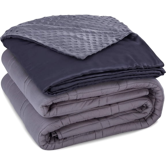 CoziRest Cooling Weighted Blanket | 15 Lbs 60x80 | Double Stitched Cozy New