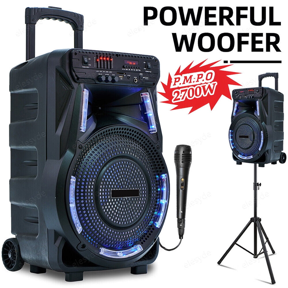 Gemini GGO Series Portable Bluetooth TWS Dual-Woofer Karaoke Boom
