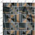 thumbnail image 2 of Soimoi Cotton Satin Spandex Gray Fabric By the Yard - 54 Inch Wide - African Tribal Material - Artistic and Modern Patterns for Various Uses Printed Fabric, 2 of 6